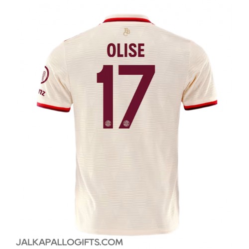 Bayern Munich Michael Olise #17 Kolmaspaita 2024-25 Lyhythihainen